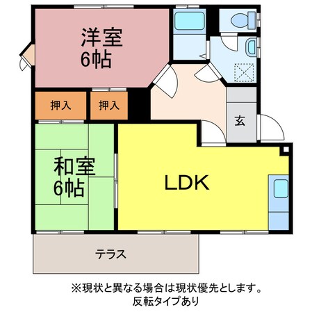 ユトリロ佐藤の物件間取画像